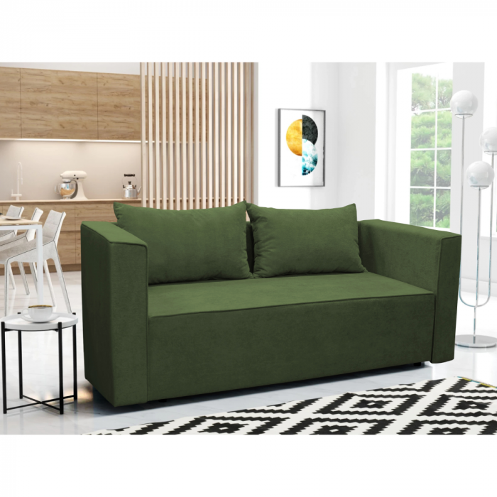 Canapea extensibilă, verde, PEGY P [2]