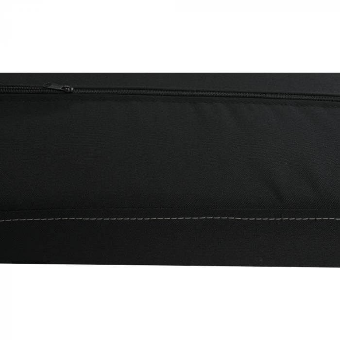 Canapea moderna cu lada depozitare,textil negru/perne cu model ,196 cm lungime [6]