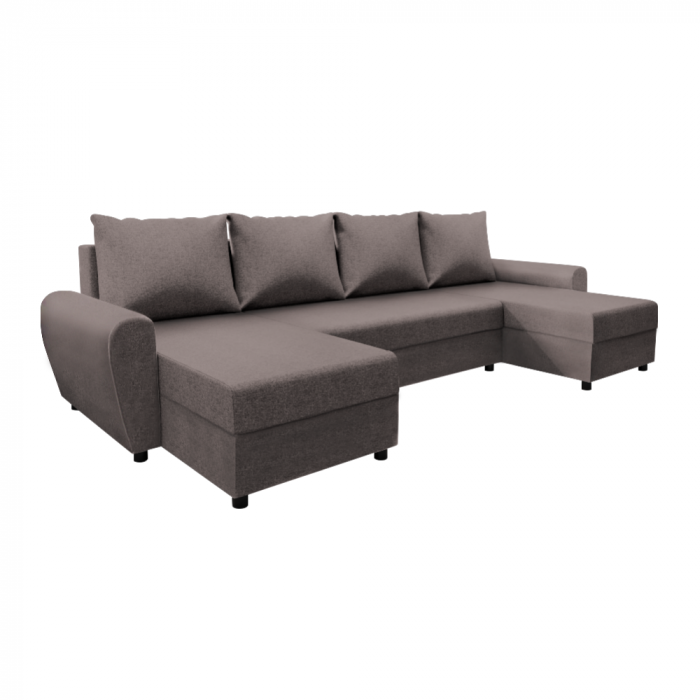 Canapea universală, gri-bej Taupe, DAKAR NEW U [1]