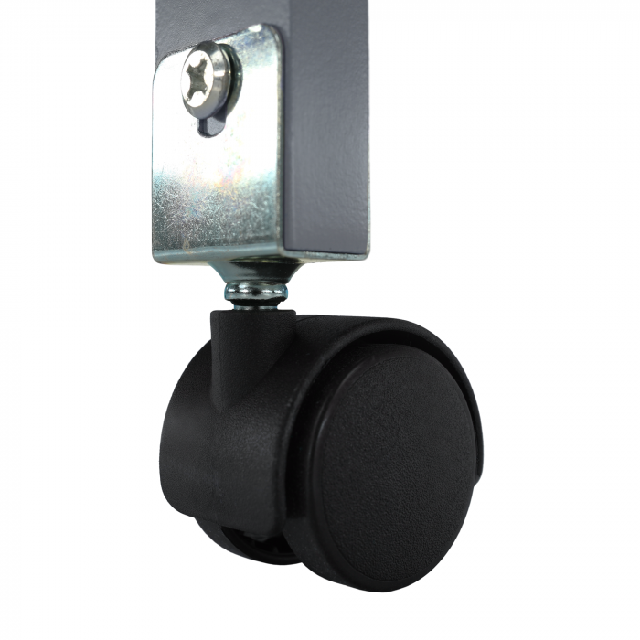 Cărucior de servire, gri/ natural, BARABE [16]