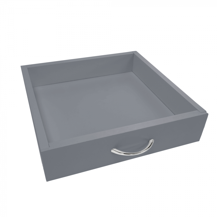 Cărucior de servire, gri/ natural, BARABE [8]