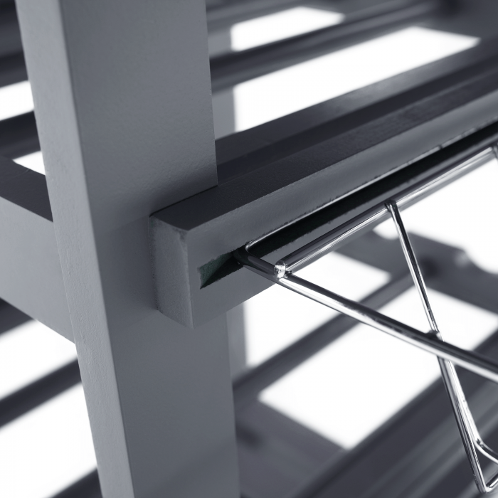 Cărucior de servire, gri/ natural, BARABE [15]