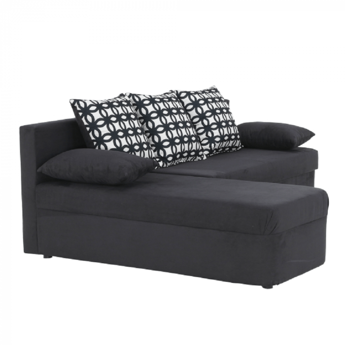 colţar cu colţ, gri închis mix, POLARIS NEW [11]