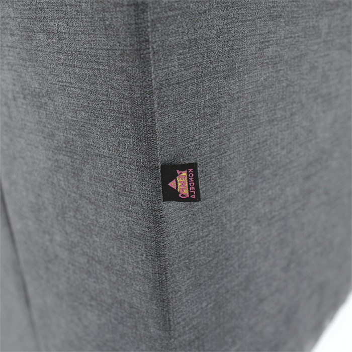 Colţar extensibil, material textil gri, model dreapta, SANTIAGO [3]