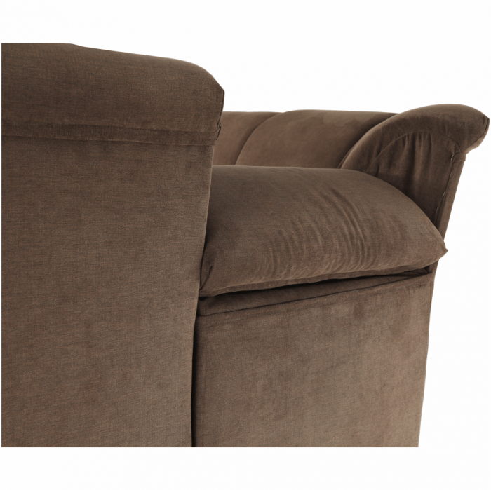 Colţar extensibil, textil maro, dreapta,, SANTIAGO [12]