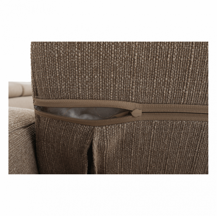 Colţar, maro/bej, model stânga, AMARETO NEW [17]