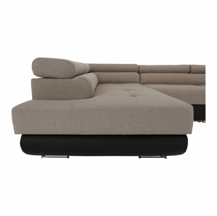 Colţar, maro/bej, model stânga, AMARETO NEW [21]