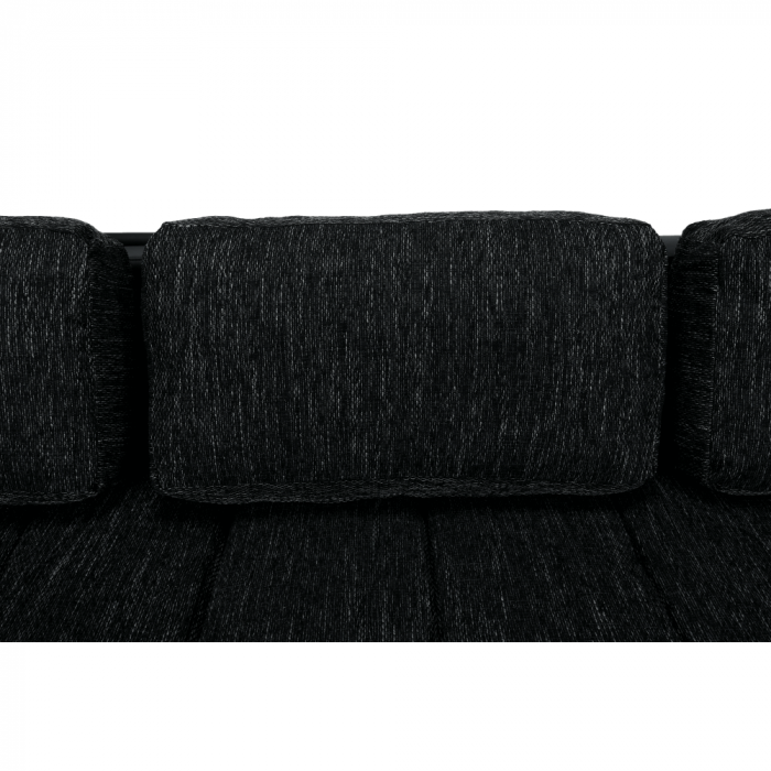 Colţar, negru/negru şuviţat, TONIKS [15]