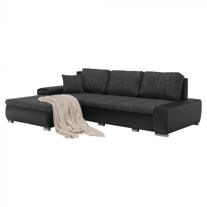 Colţar, negru/negru, TRAMP [7]