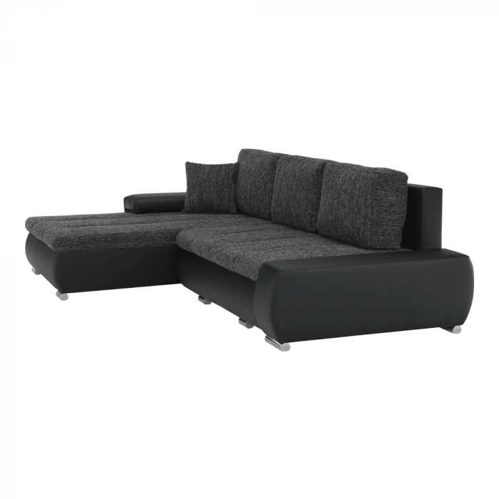 Colţar, negru/negru, TRAMP [5]