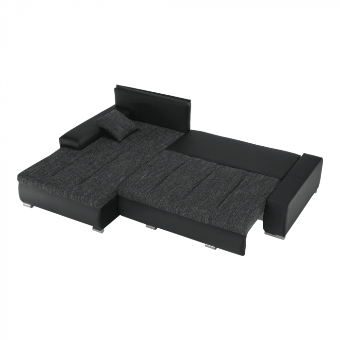 Colţar, negru/negru, TRAMP [8]