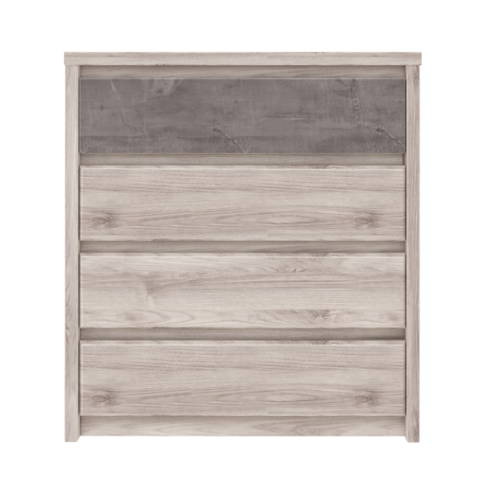 Comodă 4S, castan Nairobi / onix, JESI NEW [5]