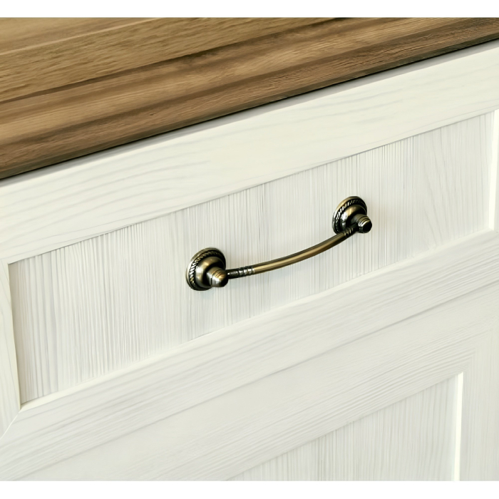 Comodă, 5 sertare, pin nordic/stejar sălbatic, ROYAL KS5 [2]