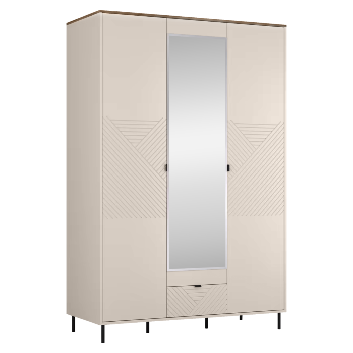 Comodă, caşmir/stejar castello, EYCO 3D1S [5]