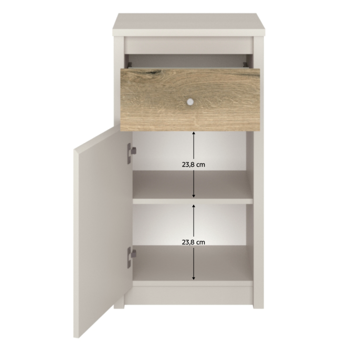 Comodă, caşmir/stejar evoke, KAROS 1D1S [3]