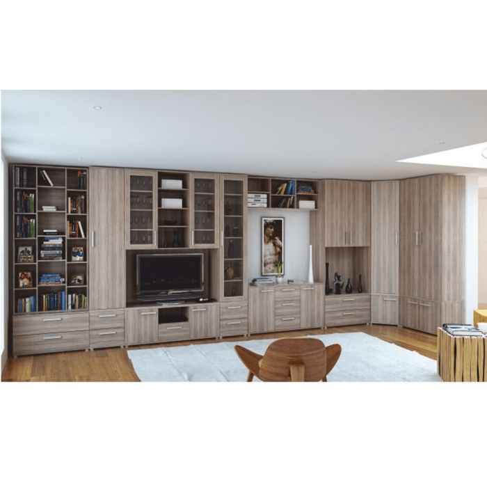 Comodă, DTD laminat, stejar sonoma, DUNAJ TIPUL11 [3]