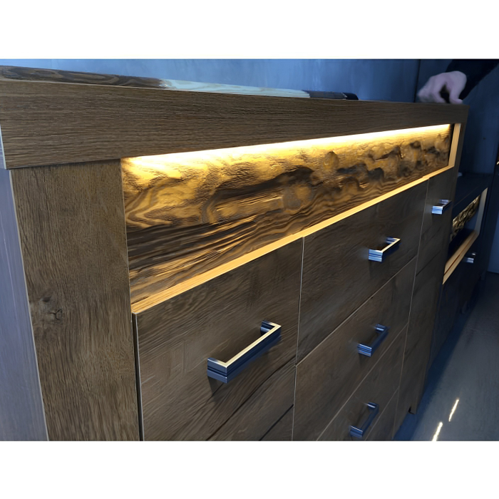 Comodă, frasin închis, INFINITY I-10 [5]