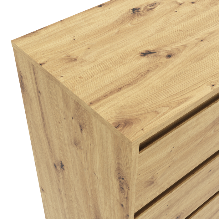 Comodă, stejar artisan, BOGAN NEW 5S40 [7]