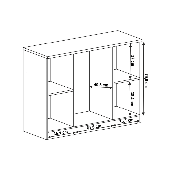 Comodă, stejar lefkas, TEDY Typ T6 [3]