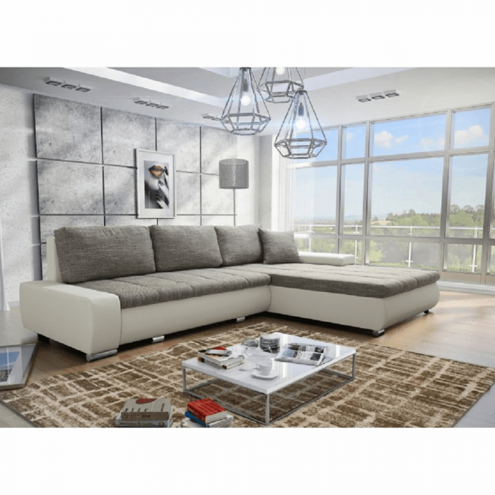 Covor 100x150 cm, bej/maro, STELLAN [4]