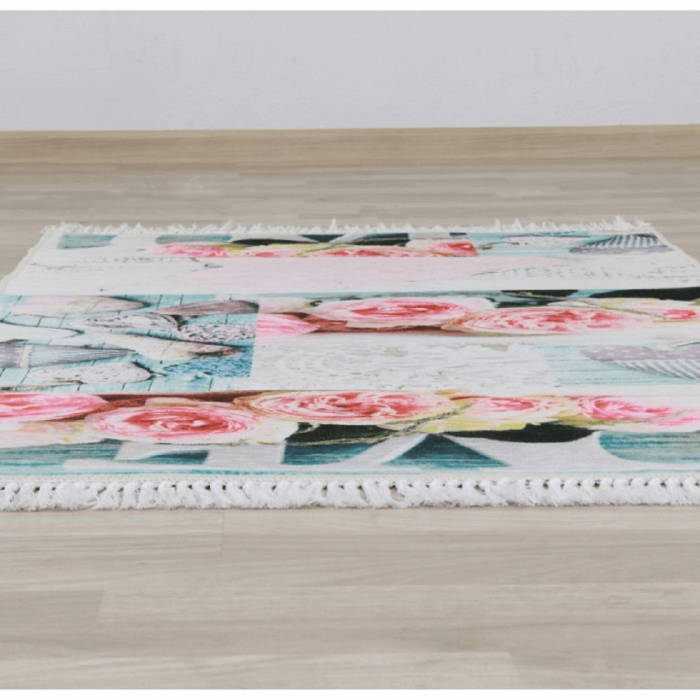 Covor 120x180 cm, model trandafiri, multicolor, SONIL TYP 2 [4]
