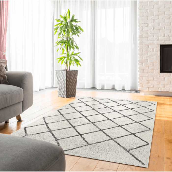 Covor, bej/model, 100x150, MATES TYP 2 [2]
