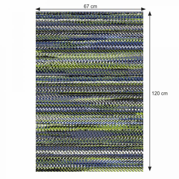 Covor, multicolor, 67x120, FETEN [2]