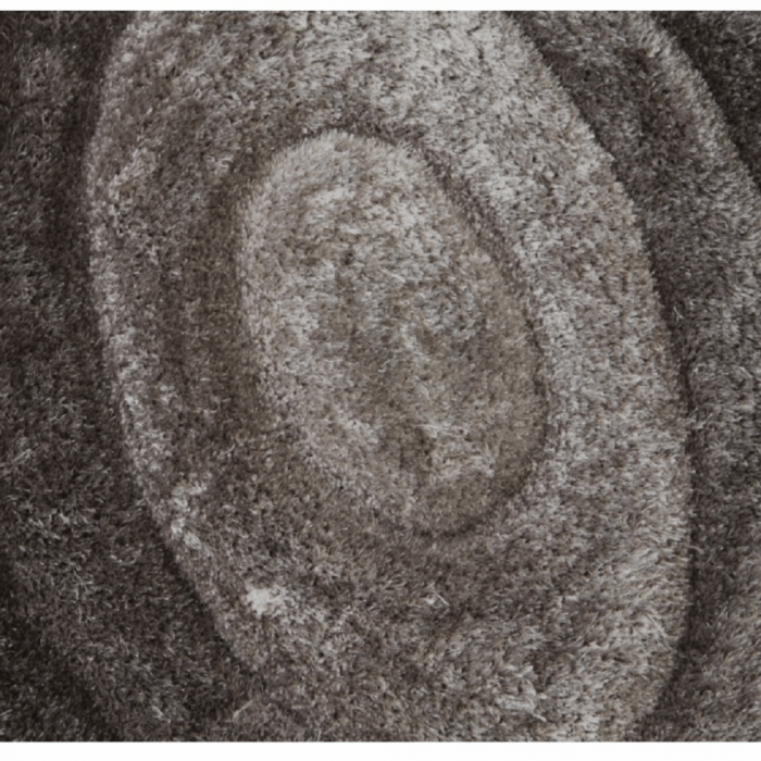 Covor pufos/shaggy , fir lung , gri ,cu model ,Ajnav,80X150 CM [10]