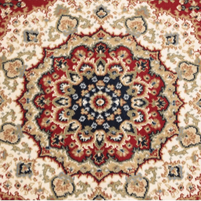 Covor, roşul vinului/mix culori/model, 100x150, KENDRA TYP 4 [9]