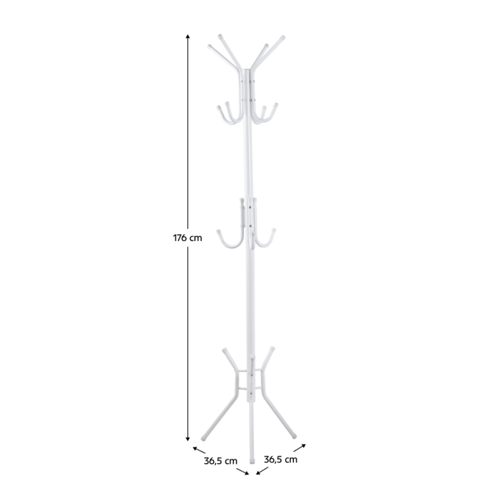 Cuier, alb, LORIK TYP 1 [8]