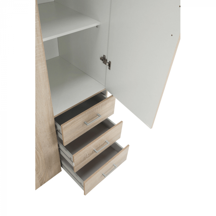 Dulap, 3 uşi, stejar sonoma, GWEN 70427 [6]