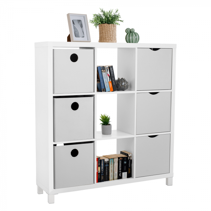Dulap biblioraft, alb, TOFI 5 NEW [9]