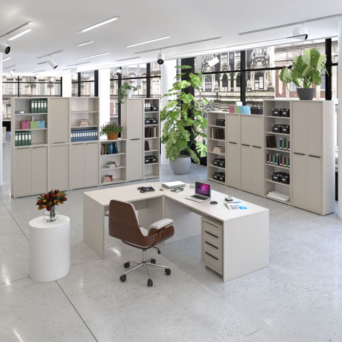 Dulap biblioraft, caşmir, RIOMA NEW TYP 04 [4]