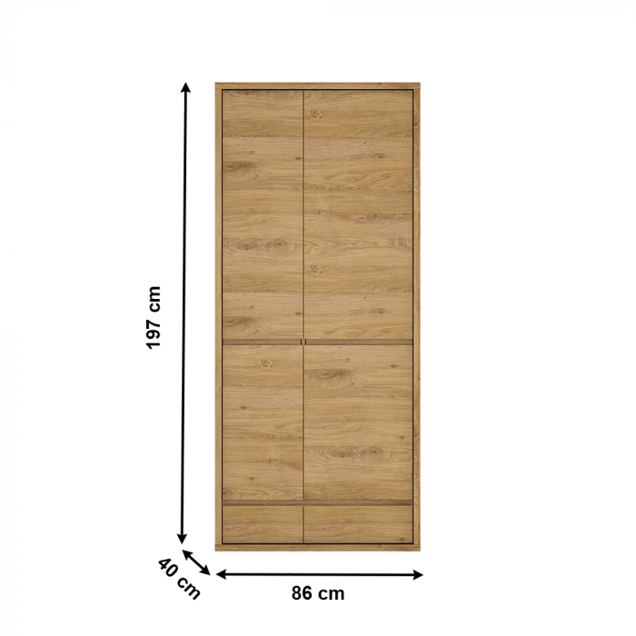 Dulap combinat, stejar shetland, SHELDON TIP 20 [6]