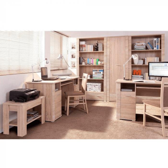 Dulap cu oglindă tip 2, stejar sonoma, GRAND [3]