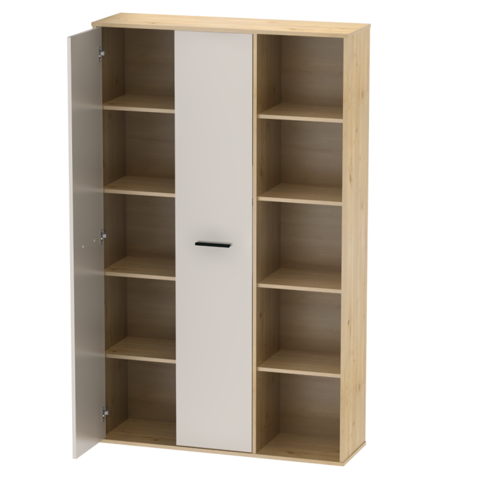 Dulap cu raft, stejar artisan/caşmir, MAURUS NEW MA52 [2]