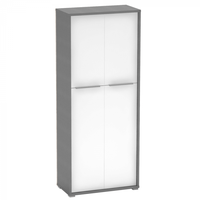 Dulap cu rafturi, grafit/alb, RIOMA NEW TYP 07 [1]