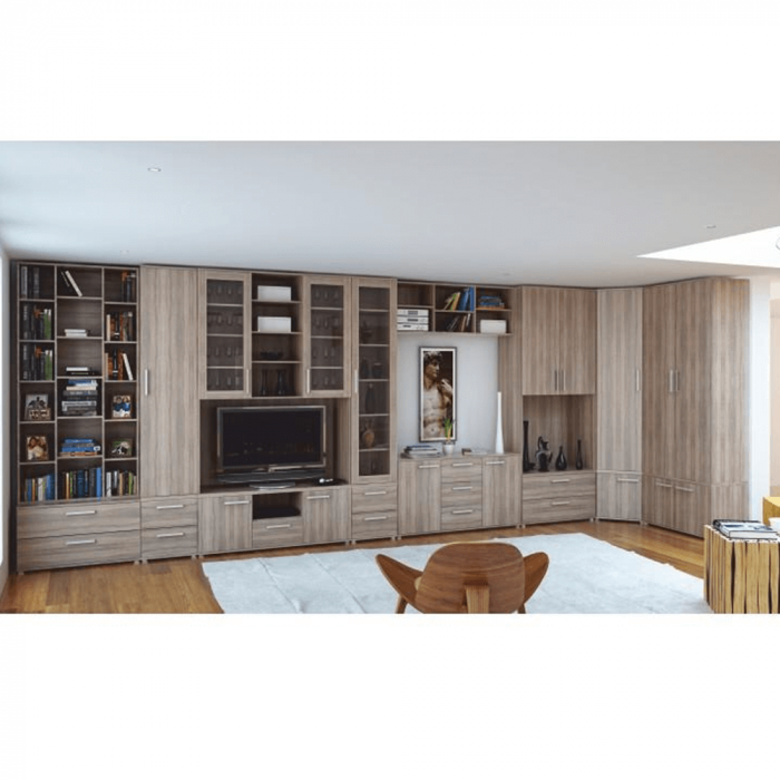 Dulap , DTD laminat, stejar sonoma, DUNAJ TIPUL15 [3]