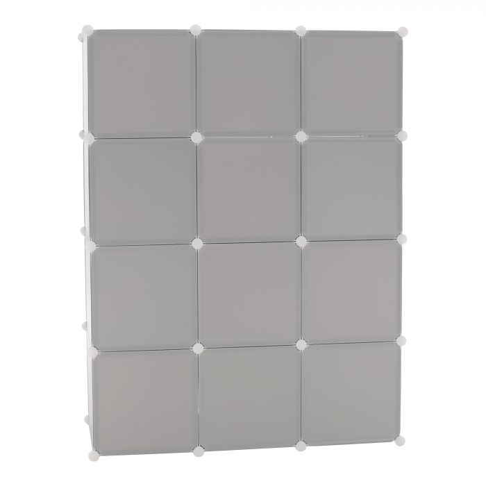 Dulap modular pentru copii, gri / model pentru copii, HAKON [12]