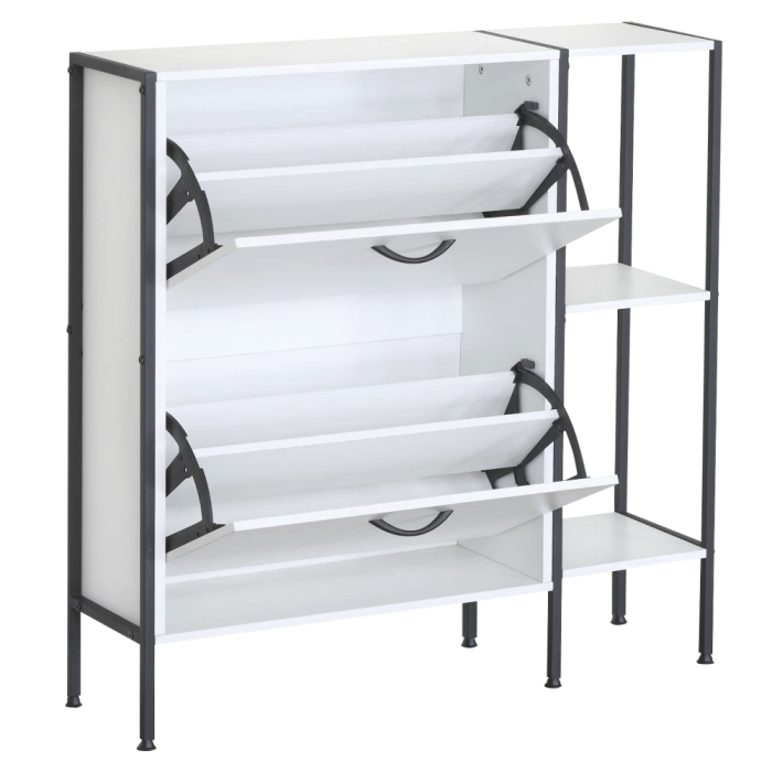 Dulap pantofi, alb, SOVIO [2]