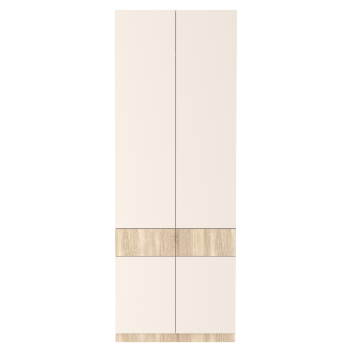 Dulap, stejar sonoma/caşmir, VERTIO SZF4D2S [9]