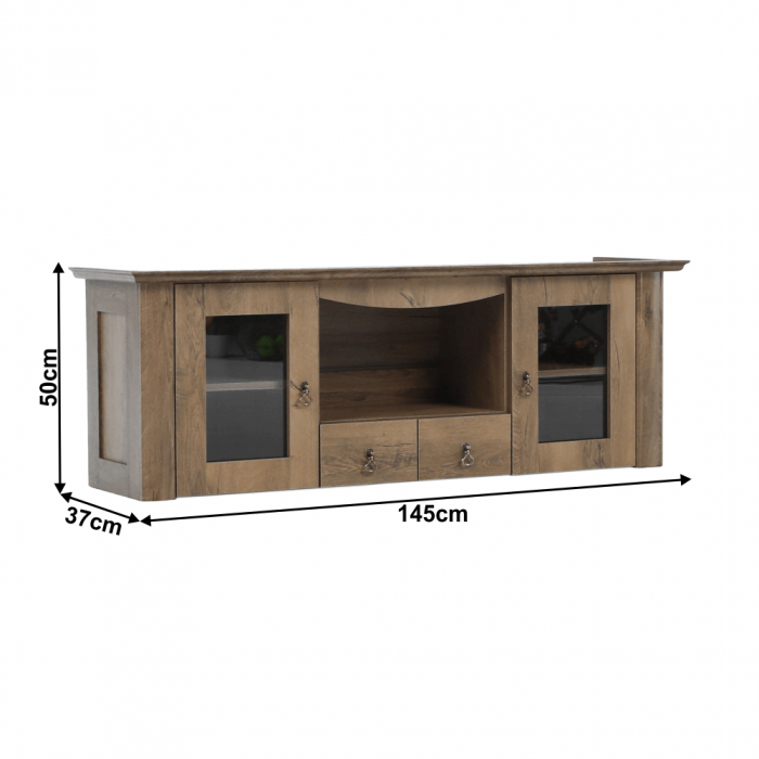 Dulap suspendabil DA16, stejar lefkas, VILAR [20]