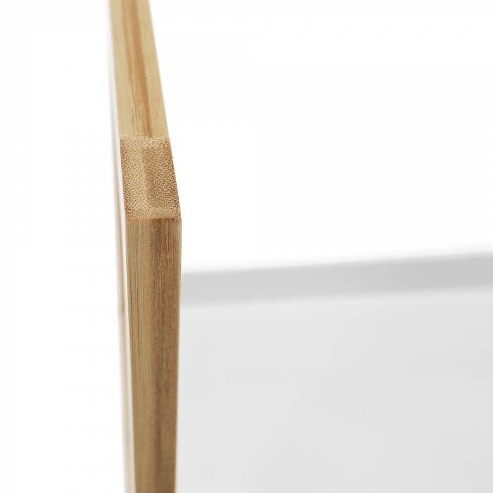 Etajeră cu 4 rafturi, alb/natural, KOEN TYP 2 [14]