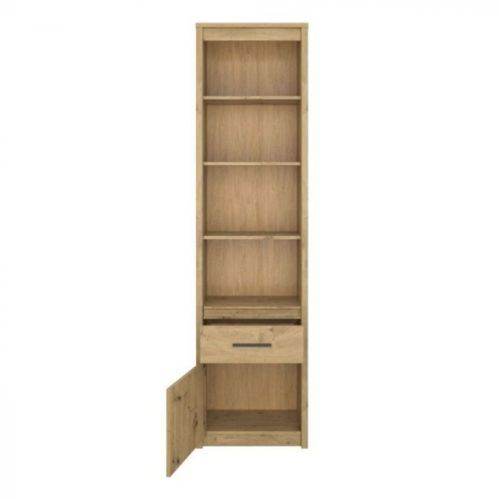 Etajeră deschisă 1D1S, stejar Artisan, AIRON [5]