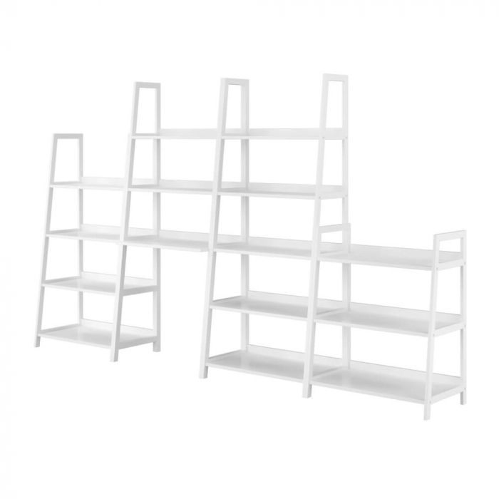 Etajeră multifuncţională cu 3 rafturi, alb, REON TYP 4 [9]