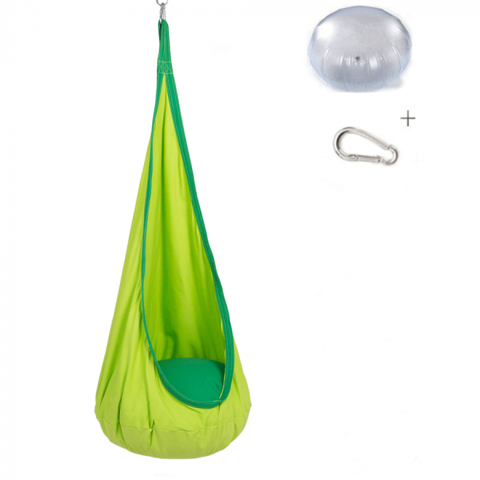 Fotoliu balansoar suspendat, verde, SIESTA TYP 1 [8]