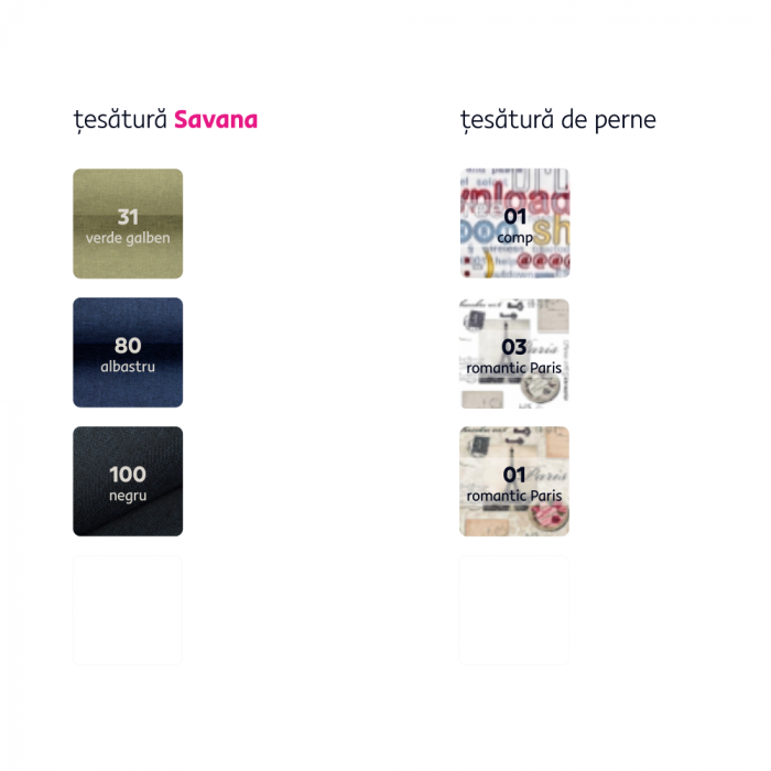 Fotoliu cu extindere, roz/gri deschis, KENY NEW [2]