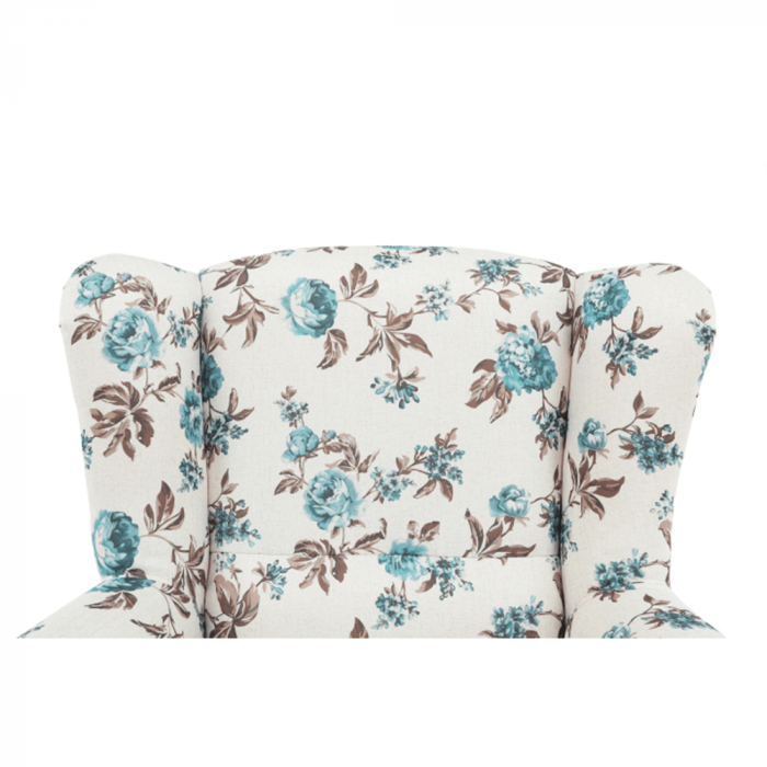 Fotoliu cu taburet, material textil rose 14, ASTRID [3]