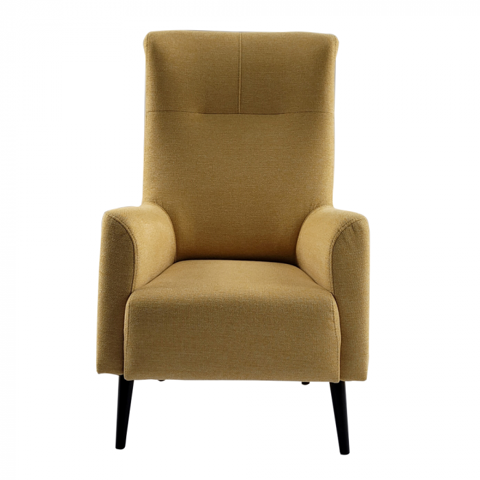 Fotoliu cu urechi, galben/ negru, SAMY [3]