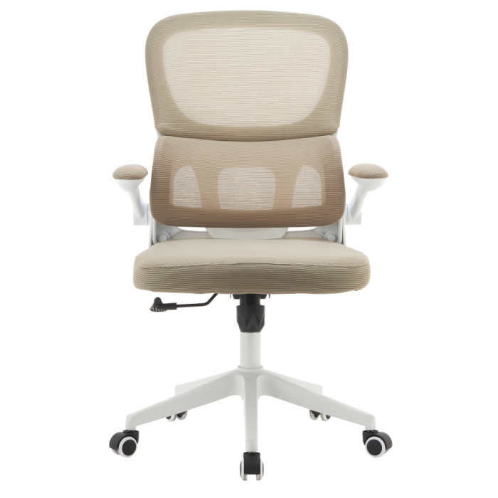 Fotoliu de birou, bej/alb, RAKIN [2]